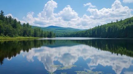 mountain lake in the mountains