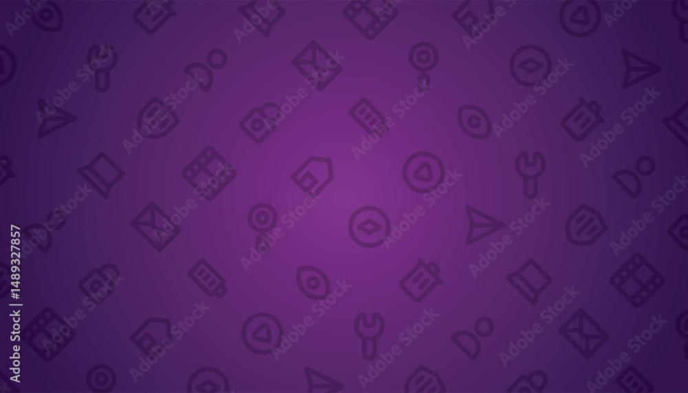 Poster editable interface pattern vector background with modern style