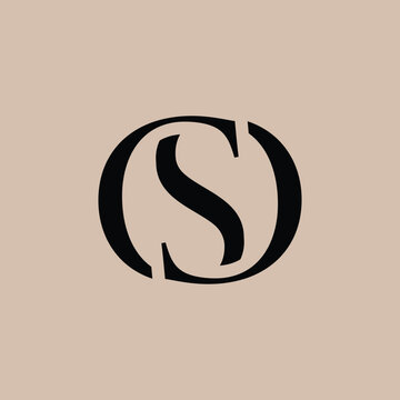 letter csd logo icon template design vector	