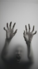 Distorted Identity – Human Form Under Pressure. Generative AI