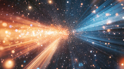 Obraz premium stunning galaxies view