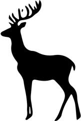 deer silhouette vector