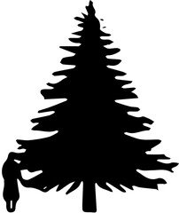 vector illustration of a tree