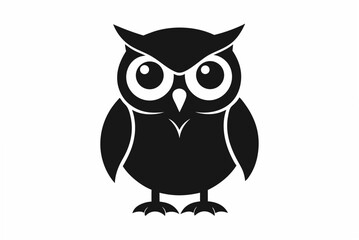 hootie  silhouette vector illustration