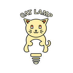 cat lamp