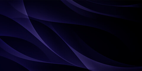 abstract black background with gradient color and artistic dynamic line decoration