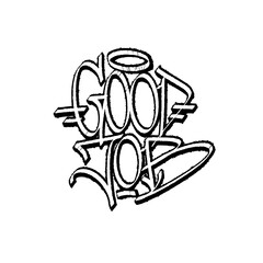 Saying in graffiti style