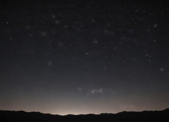 Fototapeta premium Dense field of stars across a dark, velvet sky , photography, cosmic, galactic