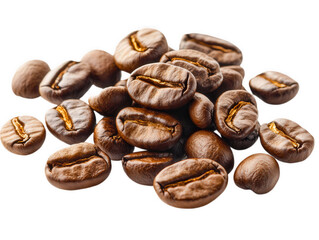 Close-up shot of freshly roasted coffee beans, perfect for making an amazing cup.