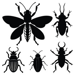 set of insects