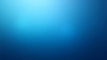 Obraz premium Abstract Blue Gradient Background Smooth, Seamless Texture for Design Projects
