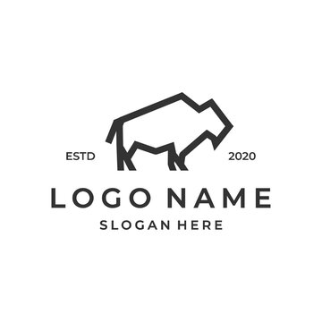 line byson logo modern style, perfect for business company logo design