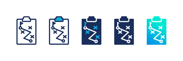 Tactical Multi Style Icon Set