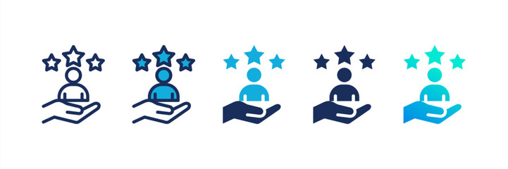 Experience Multi Style Icon Set