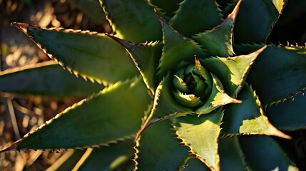 close up of cactus