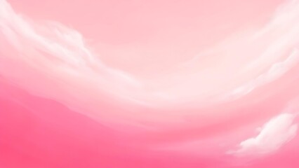 A breathtaking dreamy pink sky unfolds above wispy clouds a serene and peaceful pastel sunset scene perfect for backgrounds websites or design projects evoking tranquility and calm.