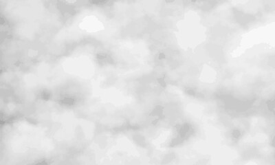 モノクロ水彩雲背景　ベクター