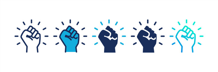 Determination Multi Style Icon Set