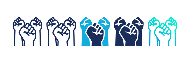 Independence Multi Style Icon Set