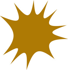 Starburst Isolated Element