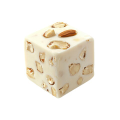 Delicious White Chocolate Almond Fudge Cube