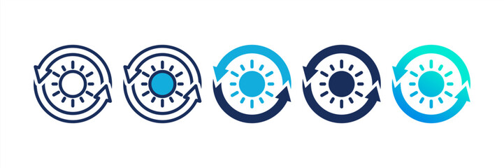 Renewable Resources Multi Style Icon Set