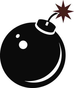 recommend clip art: Cartoon Bomb with Lit Fuse and Yellow Explosion Vector Illustration. Cartoon Bomb Icon with Lit Fuse and Explosion Clipart