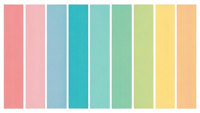 Fototapeta set of colorful paper banners