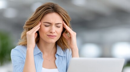 Fototapeta premium Understanding Headache Causes and Relief Strategies