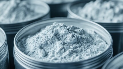 Industrial Containers of Boron Nitride Raw Powder for Various Uses