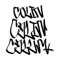 colin collum holy name list meaning baptism bible christian religius graffiti handstyle lettering tags black and white logo
