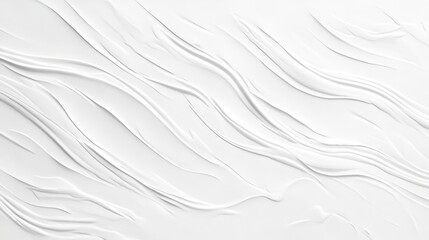Obraz premium Abstract white swirling texture background design image art wave soft curve clean light cream fluid