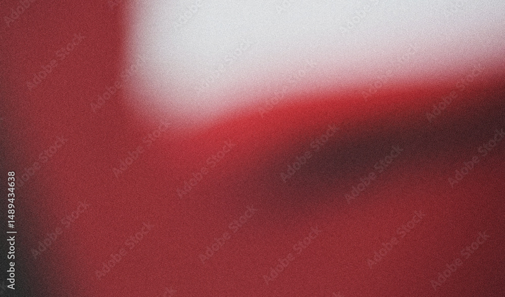 Aufkleber red blurry and grain abstract gradient background texture. a design element for wallpaper.