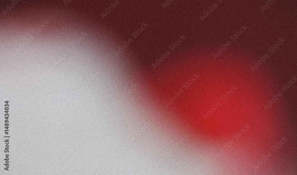 Poster red blurry and grain abstract gradient background texture. a design element for wallpaper.