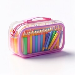 Colorful Pencil Case Portable Art Supply Holder for Artists and Students