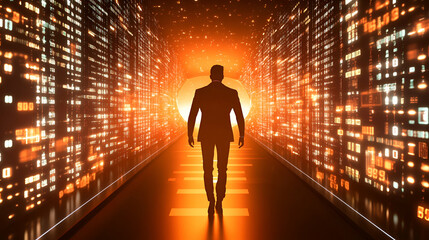Walking into the Digital Future A Silhouette of Progress in a Data-Driven World