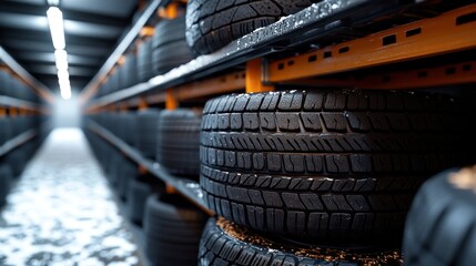 Winter tire storage