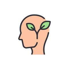 Conceptual Illustration Of Mind Growth And Intellectual Development