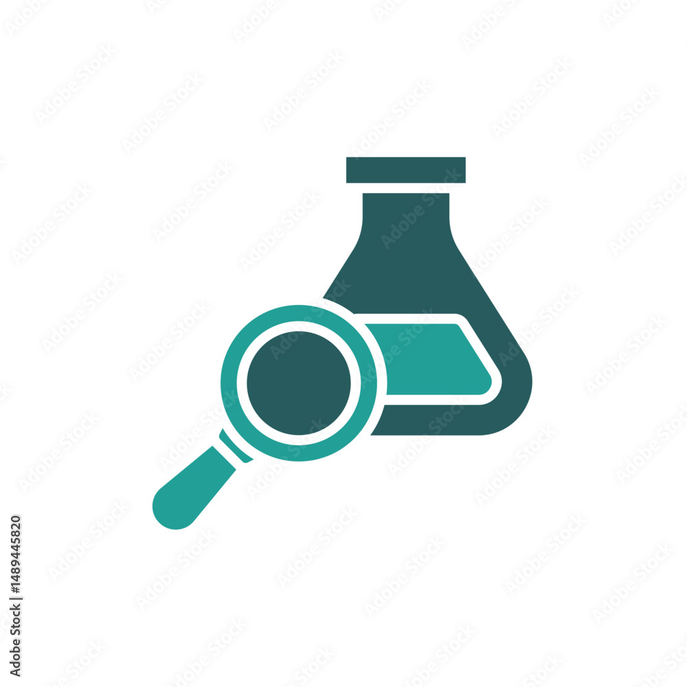 Poster lab icon. vector.editable stroke.linear style sign for use web design,logo.symbol illustration.
