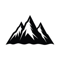 vector illustration of a mountain