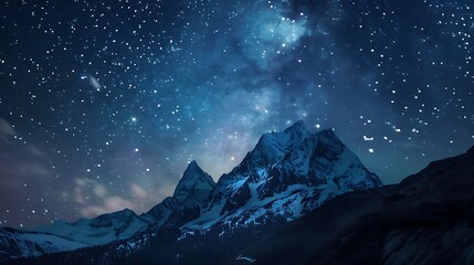 A mystical enchanted forest with glowing fireflies and magical blue mist