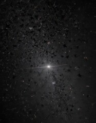 Fototapeta premium Myriad stars glittering on an inky black canvas , background, astrophotography