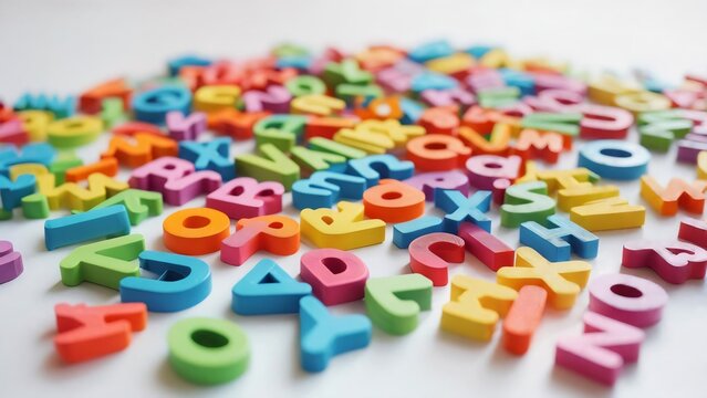 Colorful Alphabet Letters A Vibrant Collection of Learning Resources