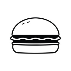 hamburger vector illustration