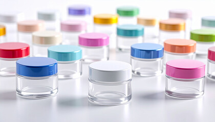 Cosmetic Sample Jars Plastic