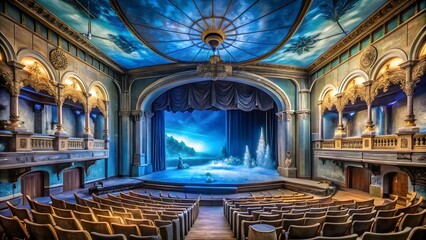Fototapeta premium Theater Auditorium Interior