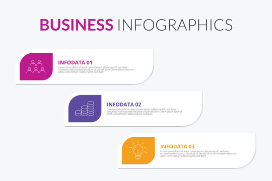 Presentation business infographic template vector. - Powered by Adobe