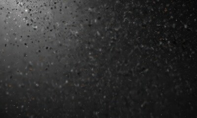 Obraz premium Softly falling snow, each flake distinct, on a stark black , detail, dark, new year