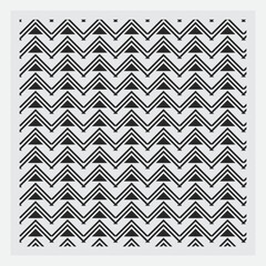 Abstract geometric black pattern design