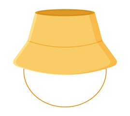 summer beach hat illustration girl lifestyle clipart